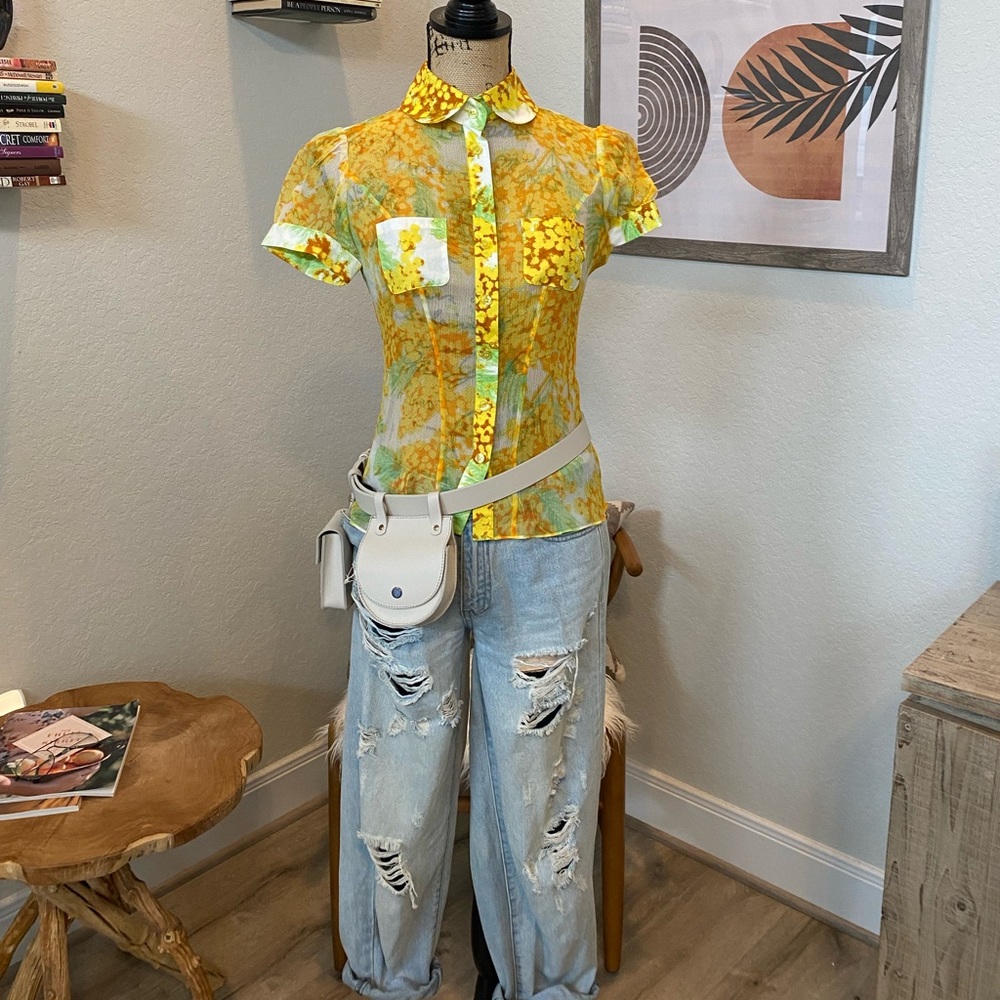 Stunning sheer blouse